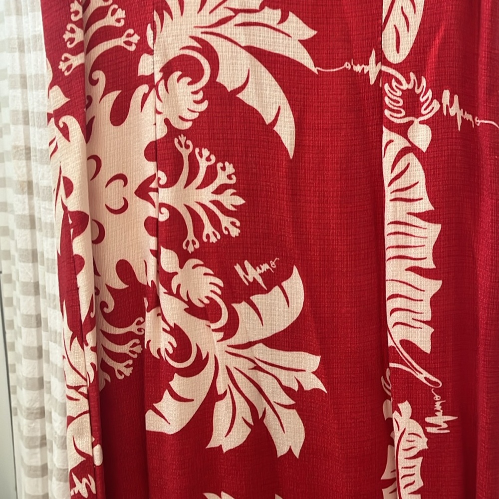 VTG RARE Mamo Howell Muumuu ❤️ size 2 - Picture 4 of 12